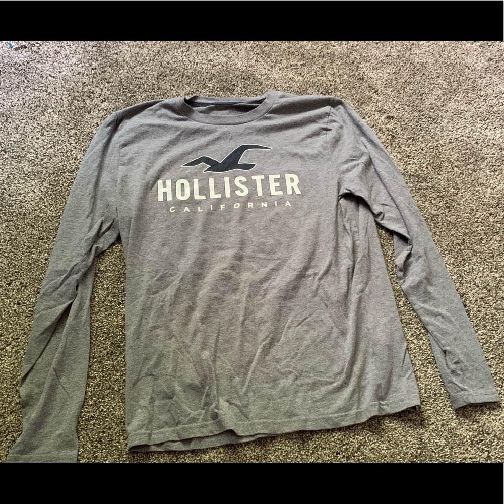 Hollister Grey Long Sleeve